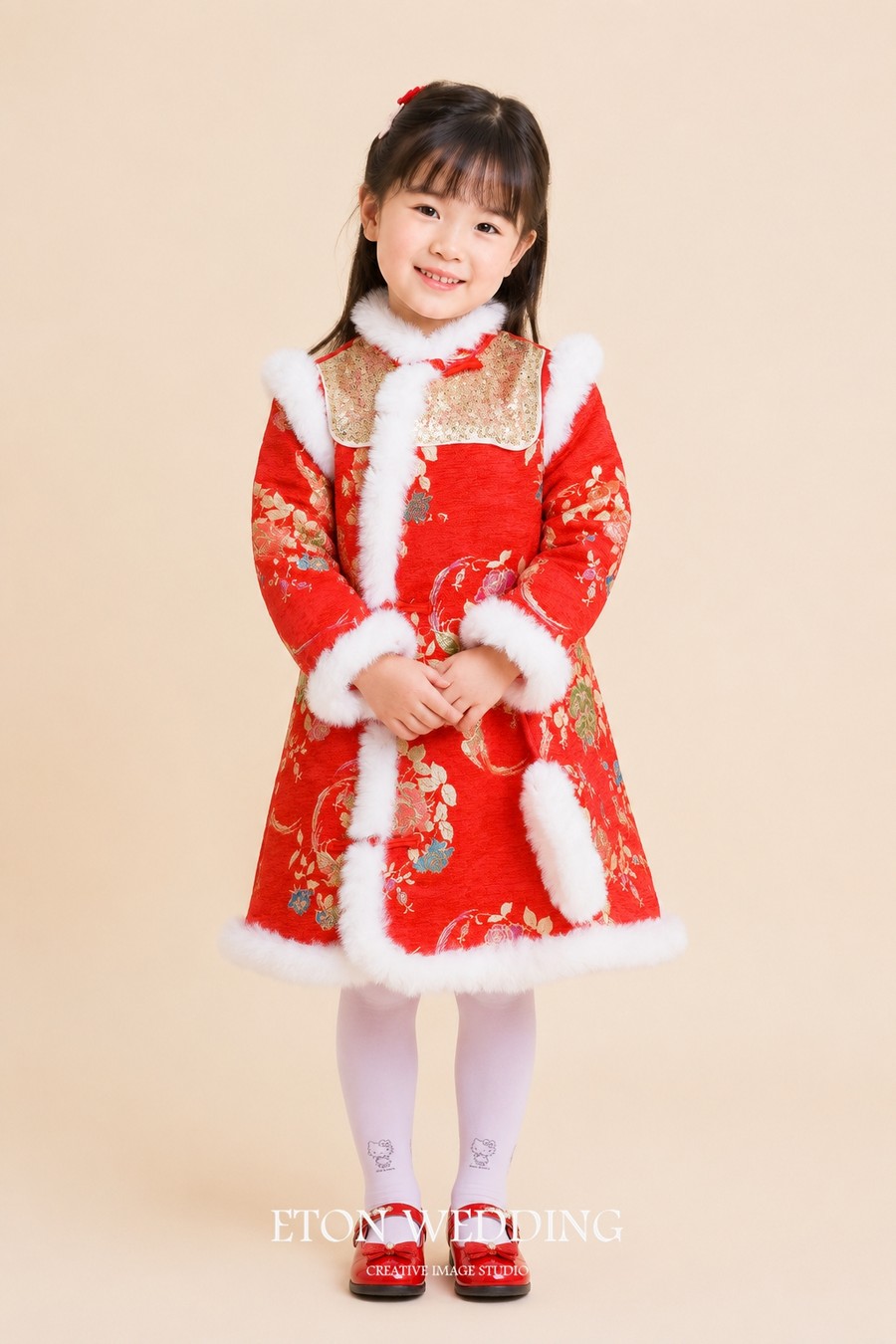 花童服,花童服推薦,花童服出租,女童中式禮服,女童秀禾服,花童服款式